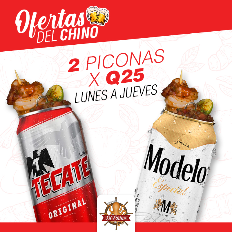OFERTA PICONAS CEVICHES EL CHINO