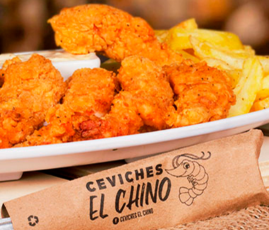 CAMARONES EMPANIZADOS CEVICHES EL CHINO