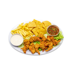 Camarones empanizados